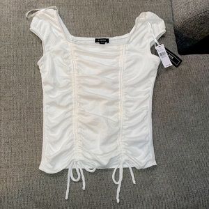 A. Byer Medium off white shirt